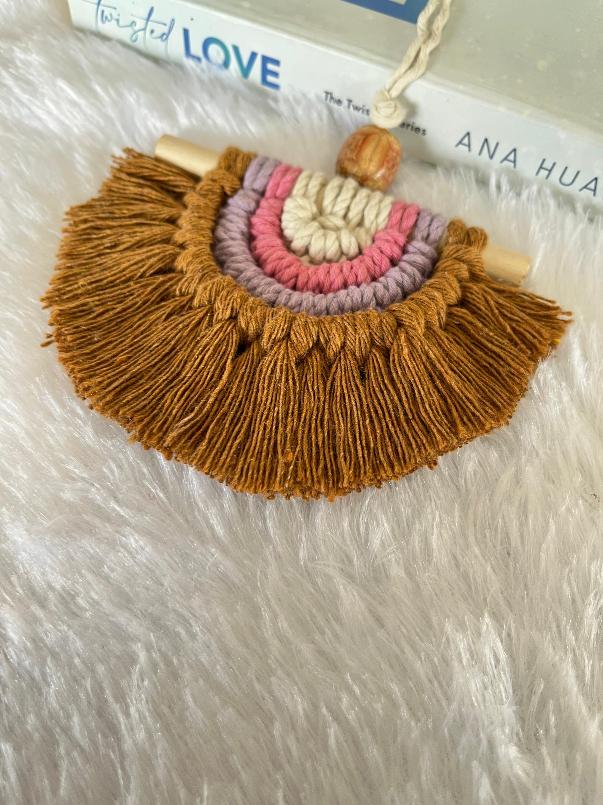 Mustard Gold Radiance Wall Charm