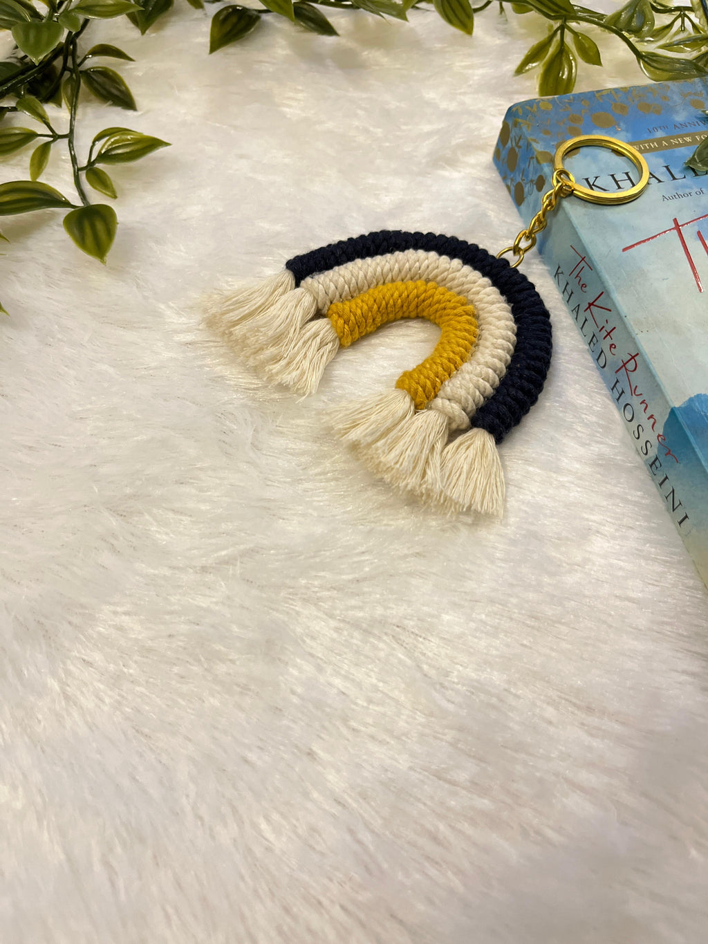 Golden Hue Macramé Rainbow